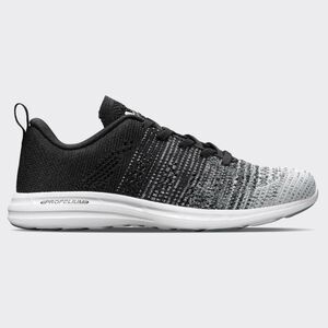 APL Techloom Pro black & gray knit running sneakers women’s shoe size 8